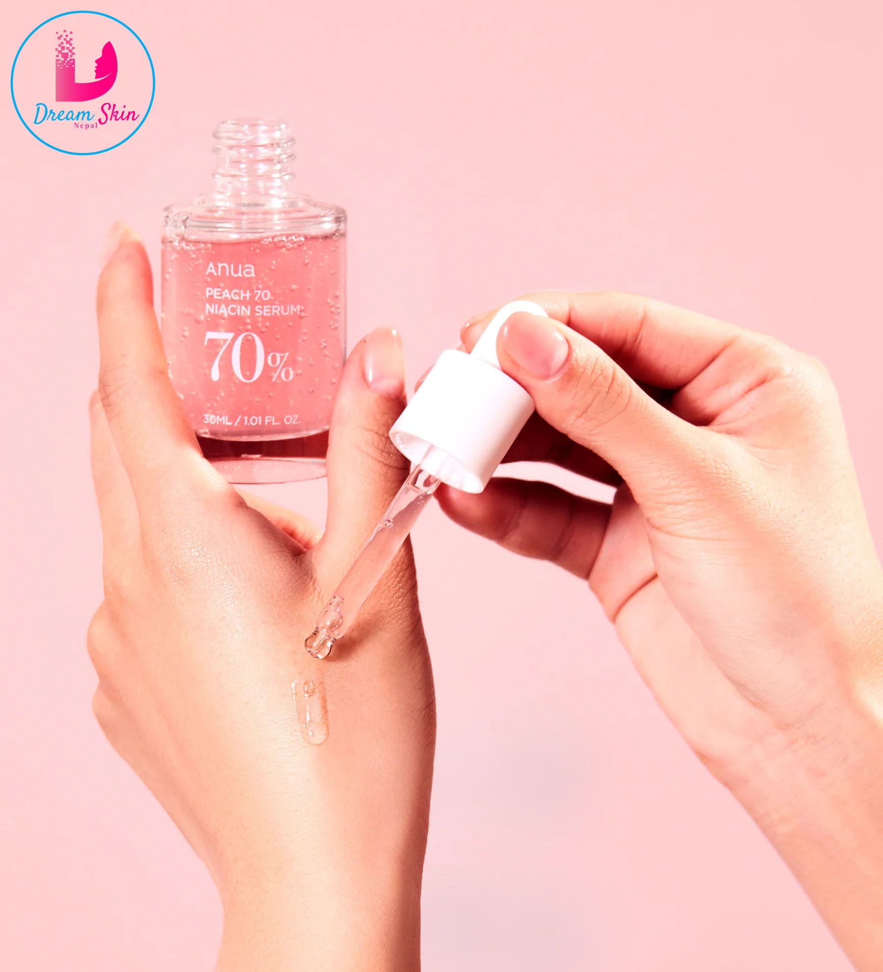Anua Peach 70 Niacinamide Serum, 30ml